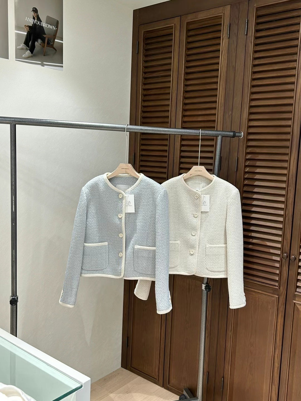 Waffle-Knit Long Sleeves Blazer *3 Colors