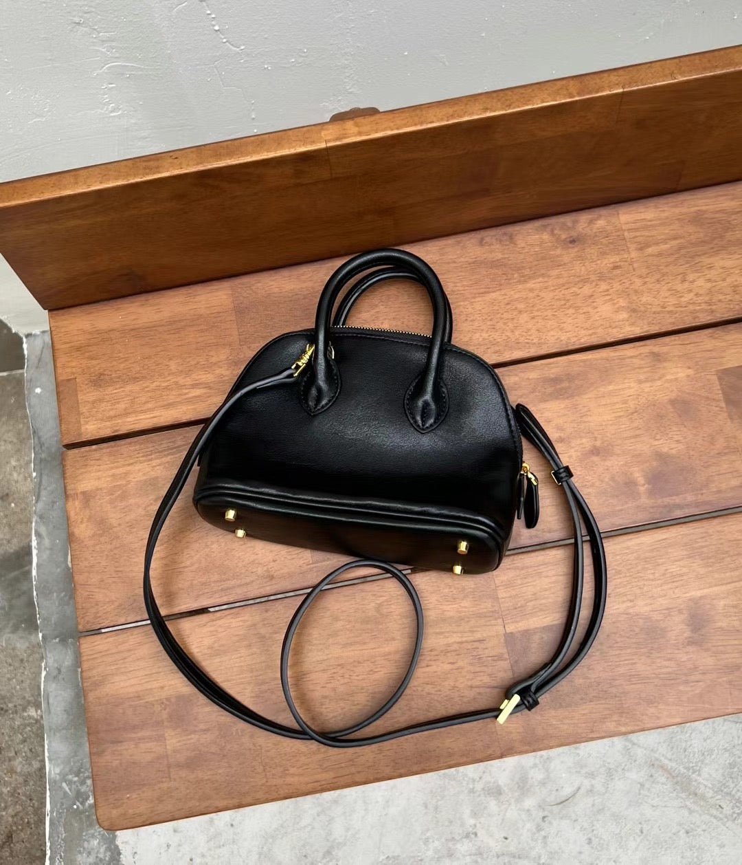 Rama Classic Black Mini Bowling Bag