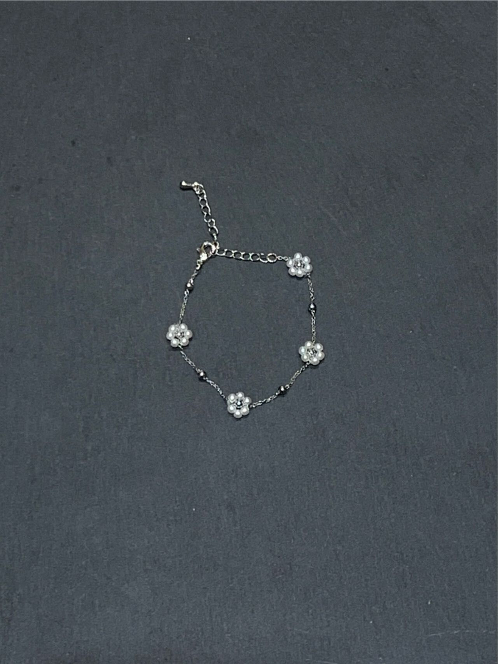 Clover Pearl Charm Necklace Bracelet *2 Styles