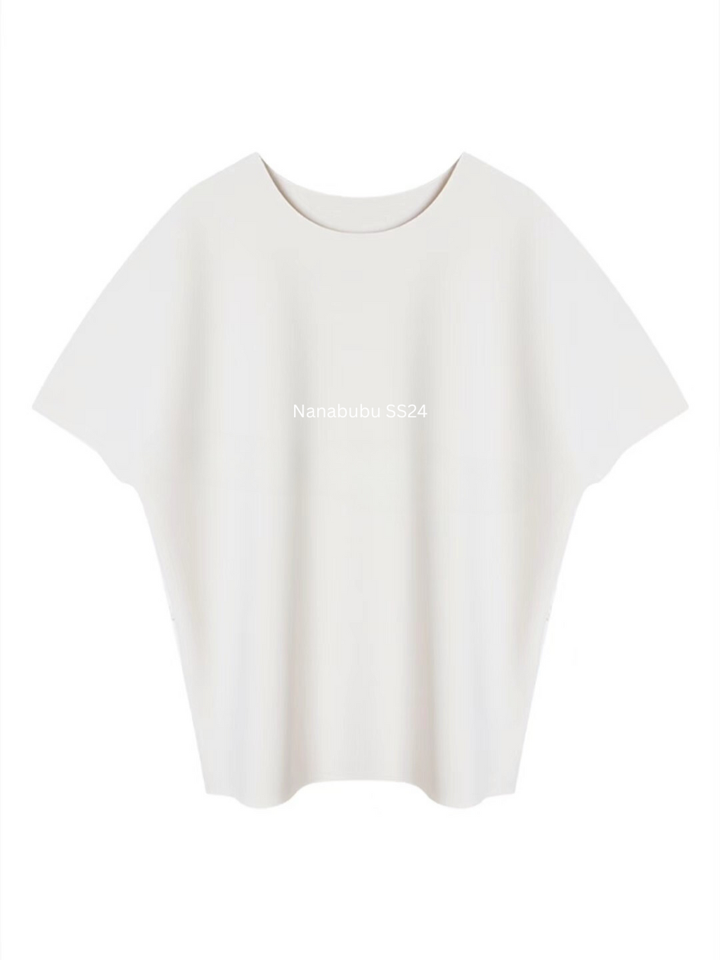 Luxe Round Neck Drape Blouse*5 colors