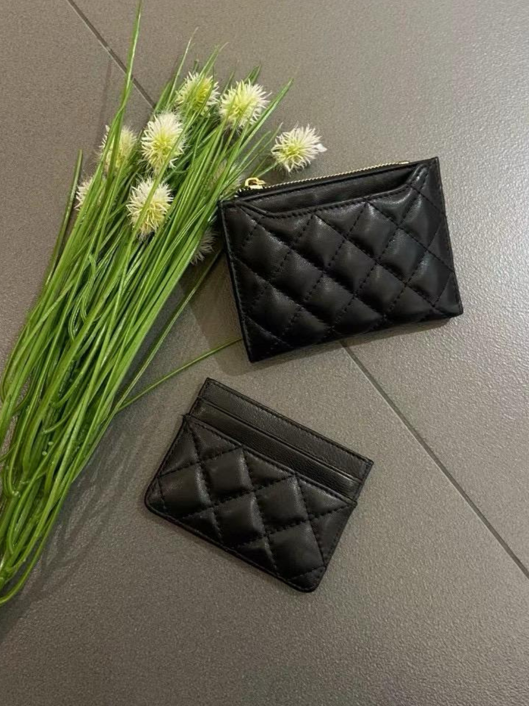Quilted Wallet w/ Cardholder *3 Colors
