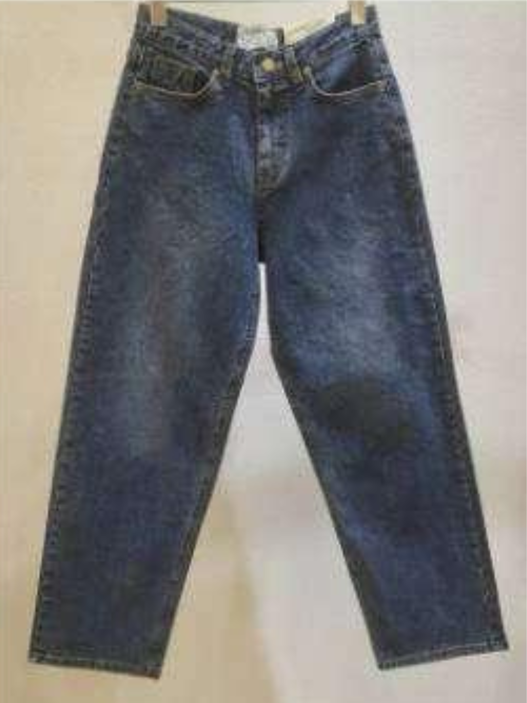 Straight Cropped Warm Jeans