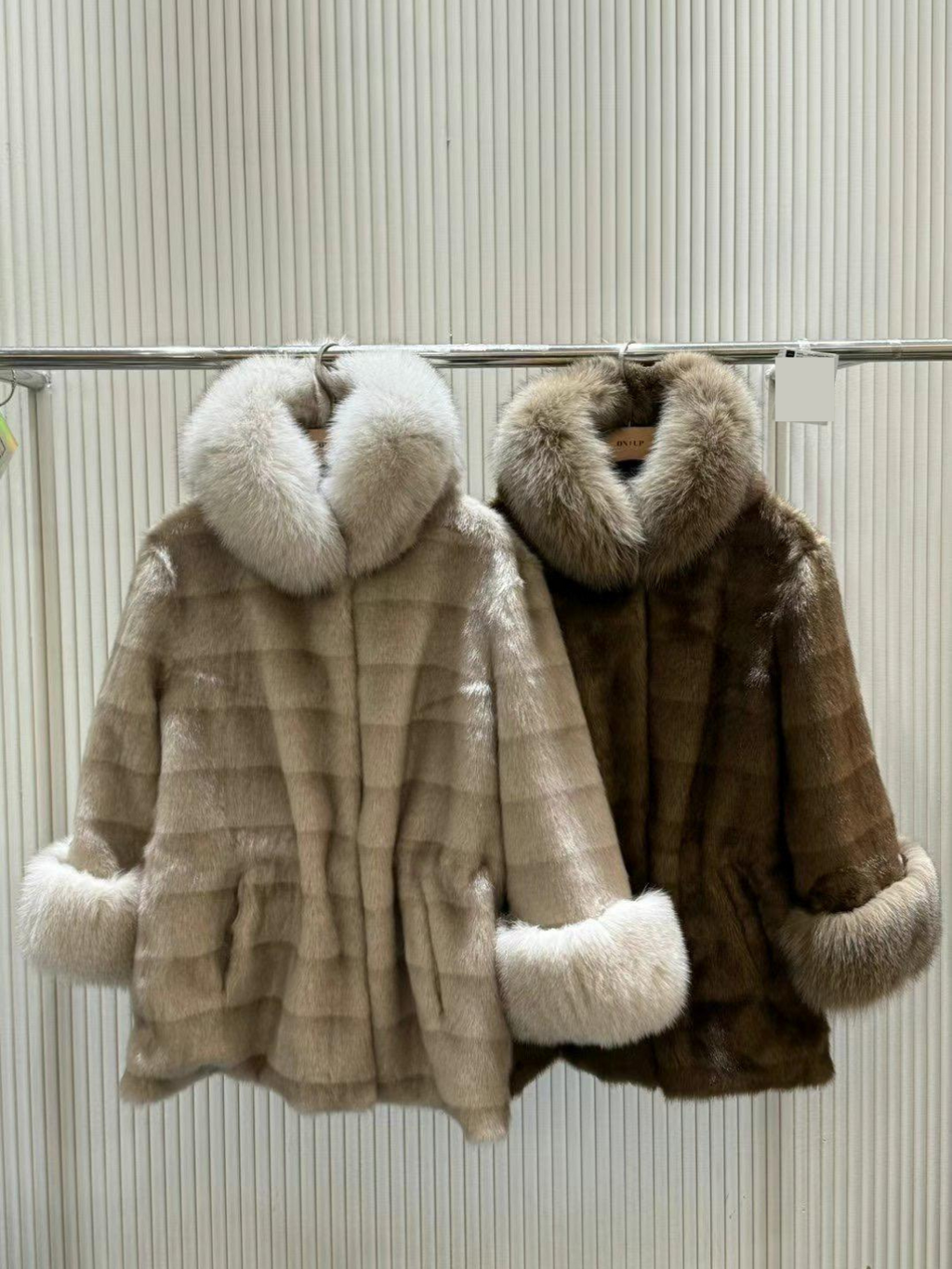 Fur Collared Coat *4 Colors