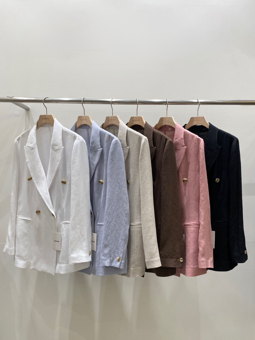 Double Breasted Suit Jacket & Shorts Set *6 Colors (Sold Separately)