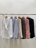 Double Breasted Suit Jacket & Shorts Set *6 Colors (Sold Separately)