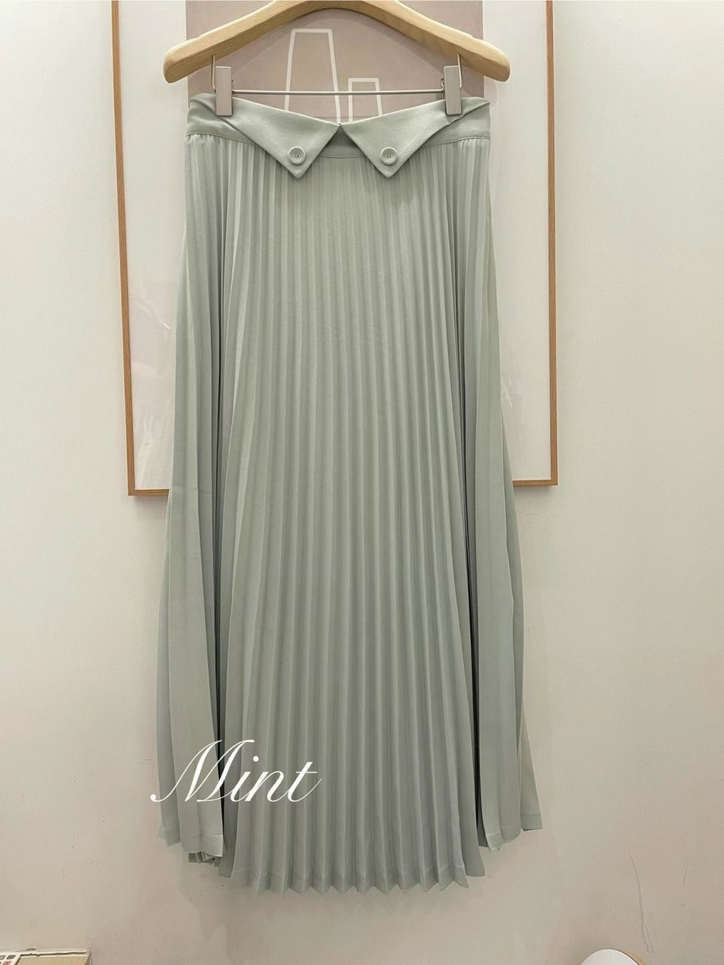 Pleated Maxi Skirt *3 Colors