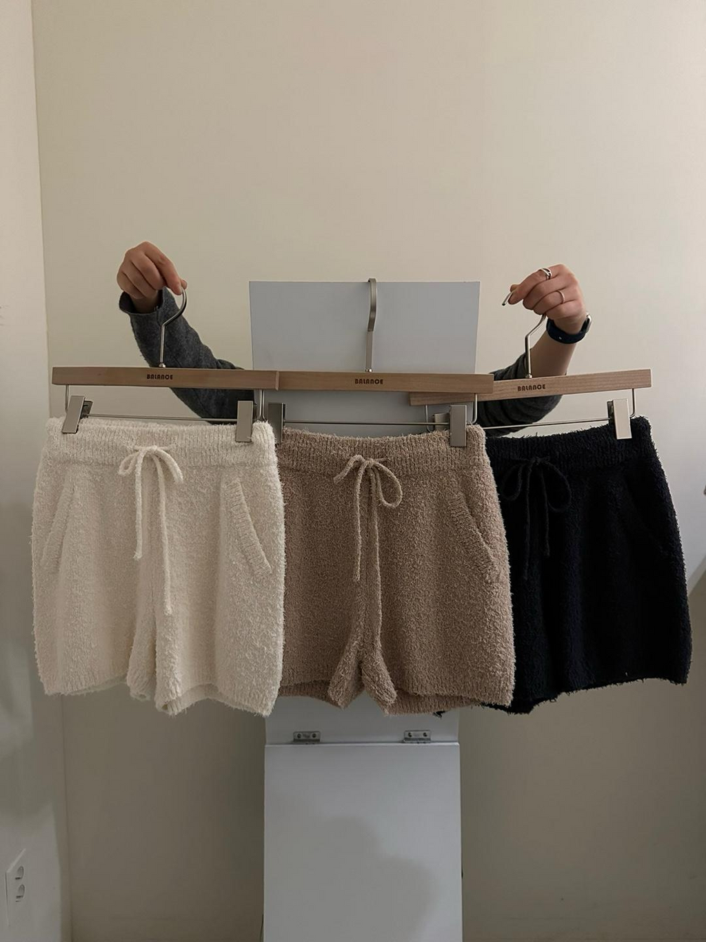Teddy Knitted Shorts *3 Colors