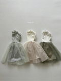 Camellia Frill Tutu Kids Dress *3 Colors