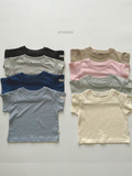 Short Sleeved Essential Kids Tee *8 Colors