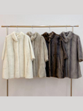 Slim Waist Oversized Fur Coat *4 Colors