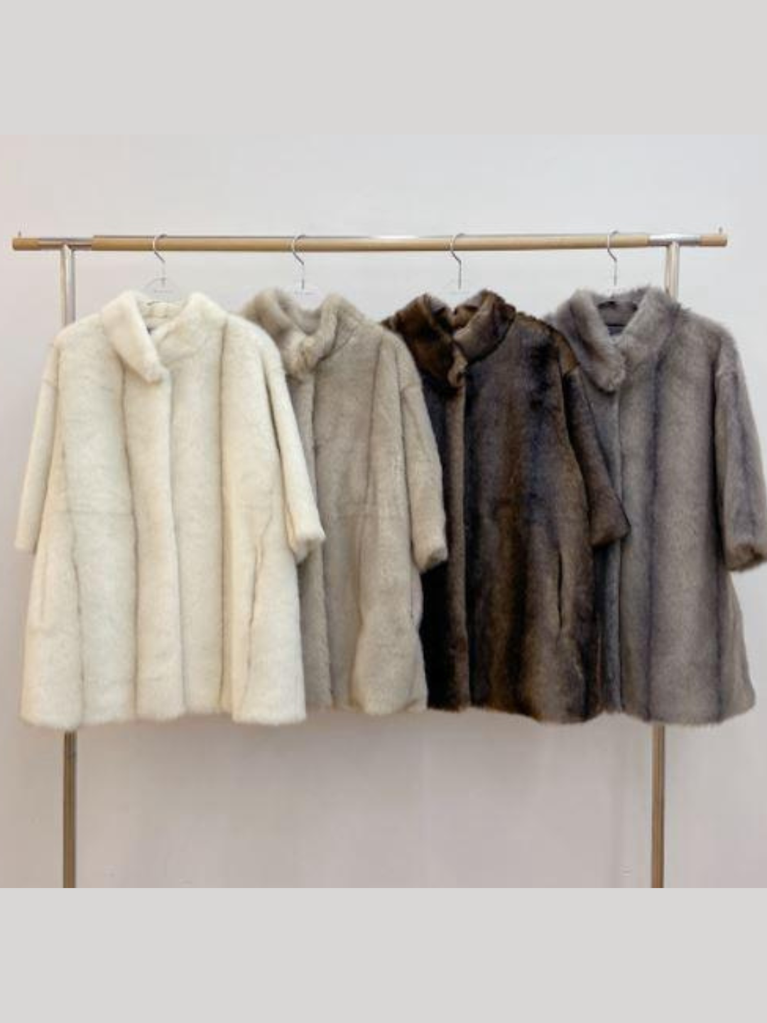 Slim Waist Oversized Fur Coat *4 Colors