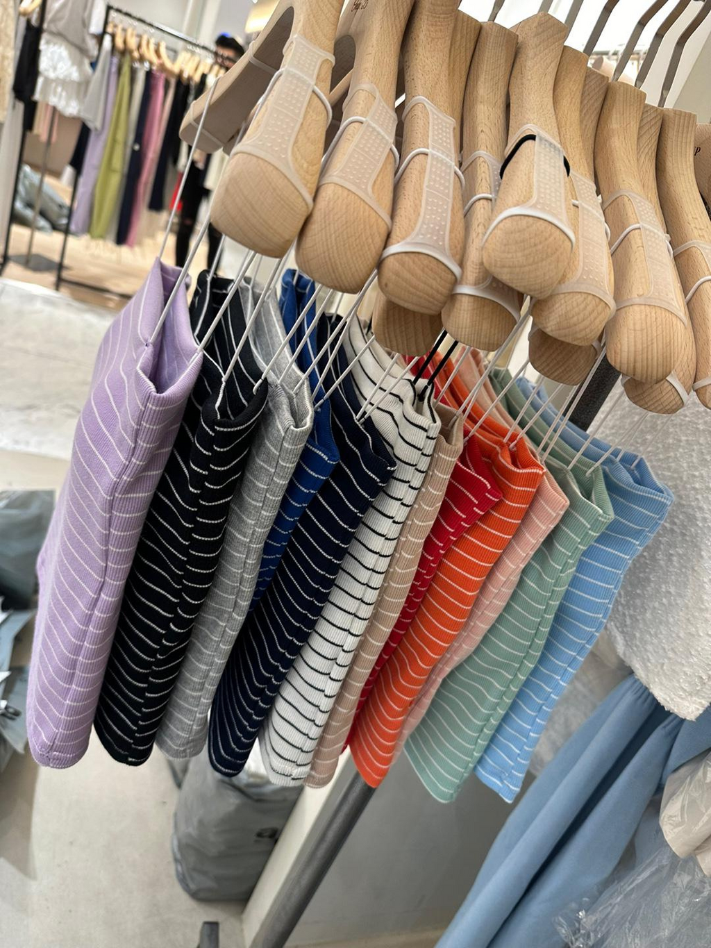 Spaghetti Strap Striped Cami *12 Colors
