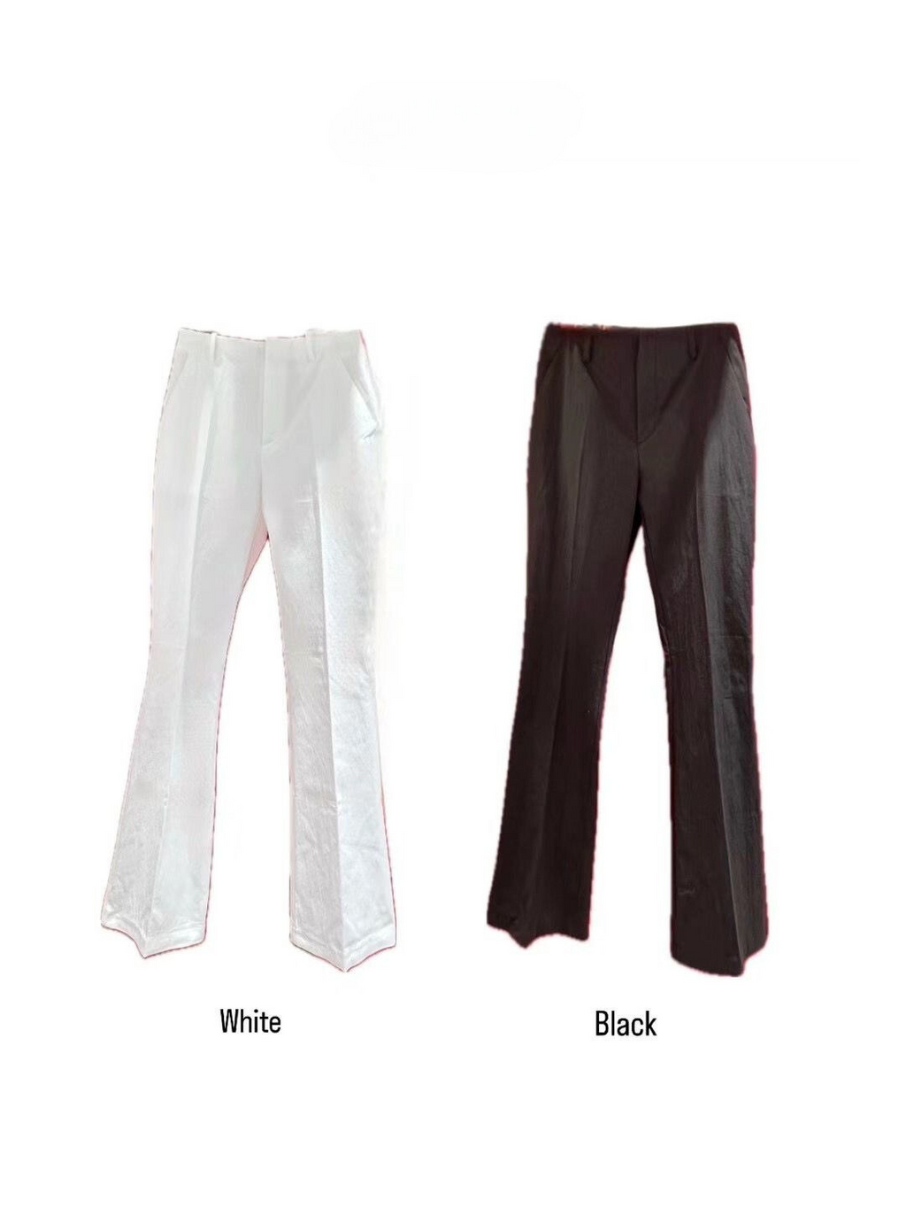 High-waisted Straight Pants *2 Colors