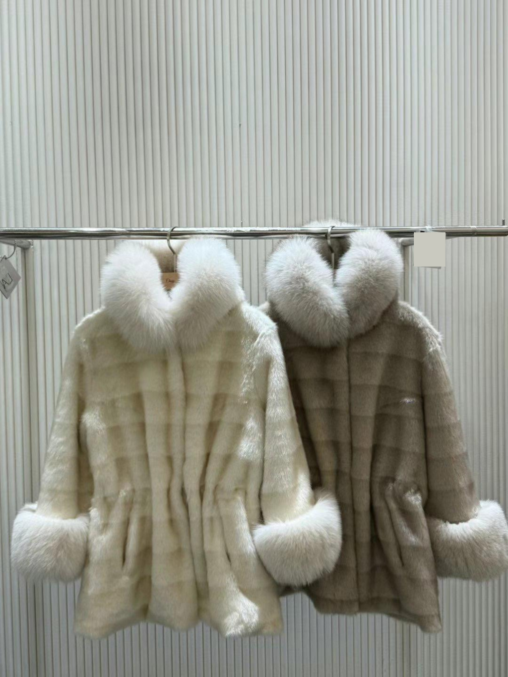 Fur Collared Coat *4 Colors