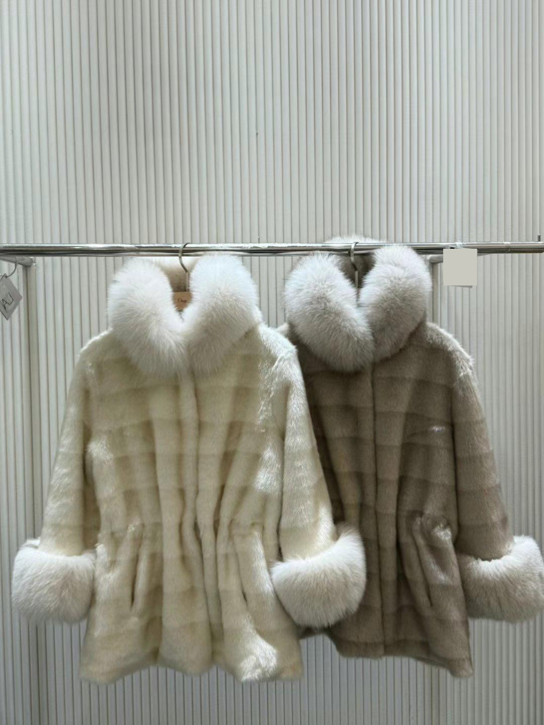 Fur Collared Coat *4 Colors