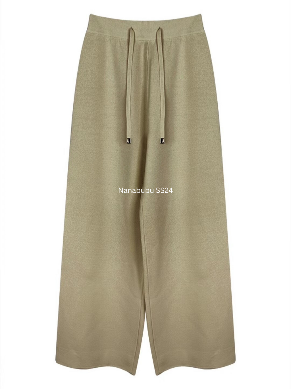 Luxe Wide Leg Cotton Knit Pants *2 colors