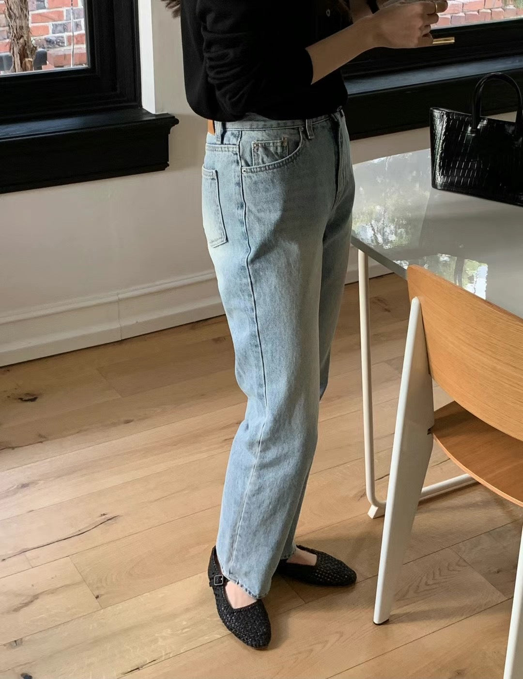 High Slim Denim Jeans