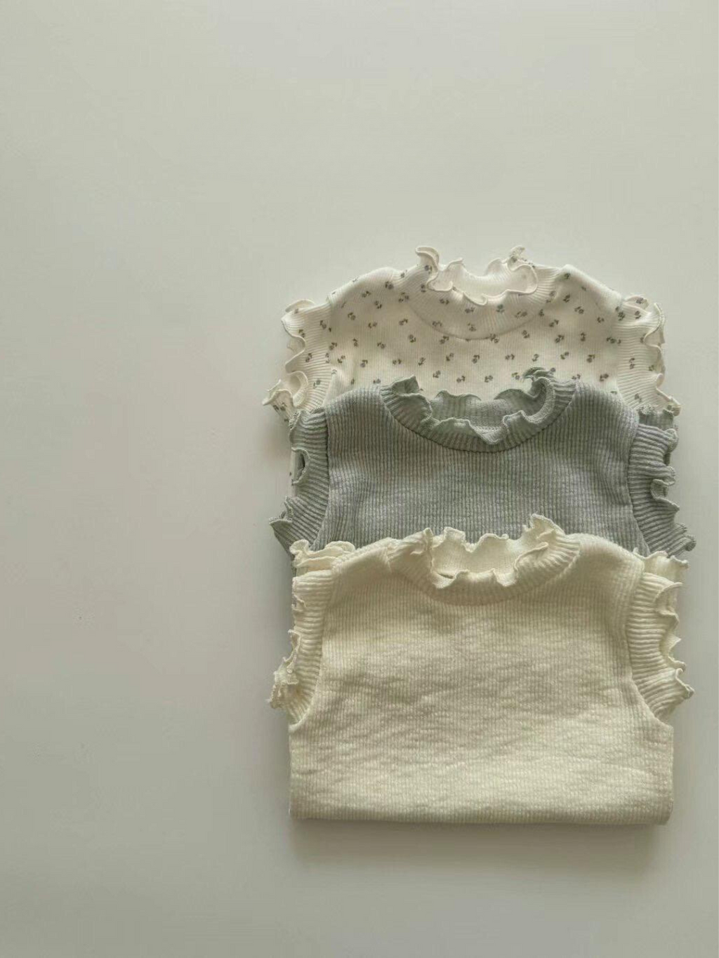 Camellia Sleeveless Kids Top *3 Colors