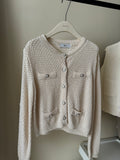 Knitted Button-down Cardigan