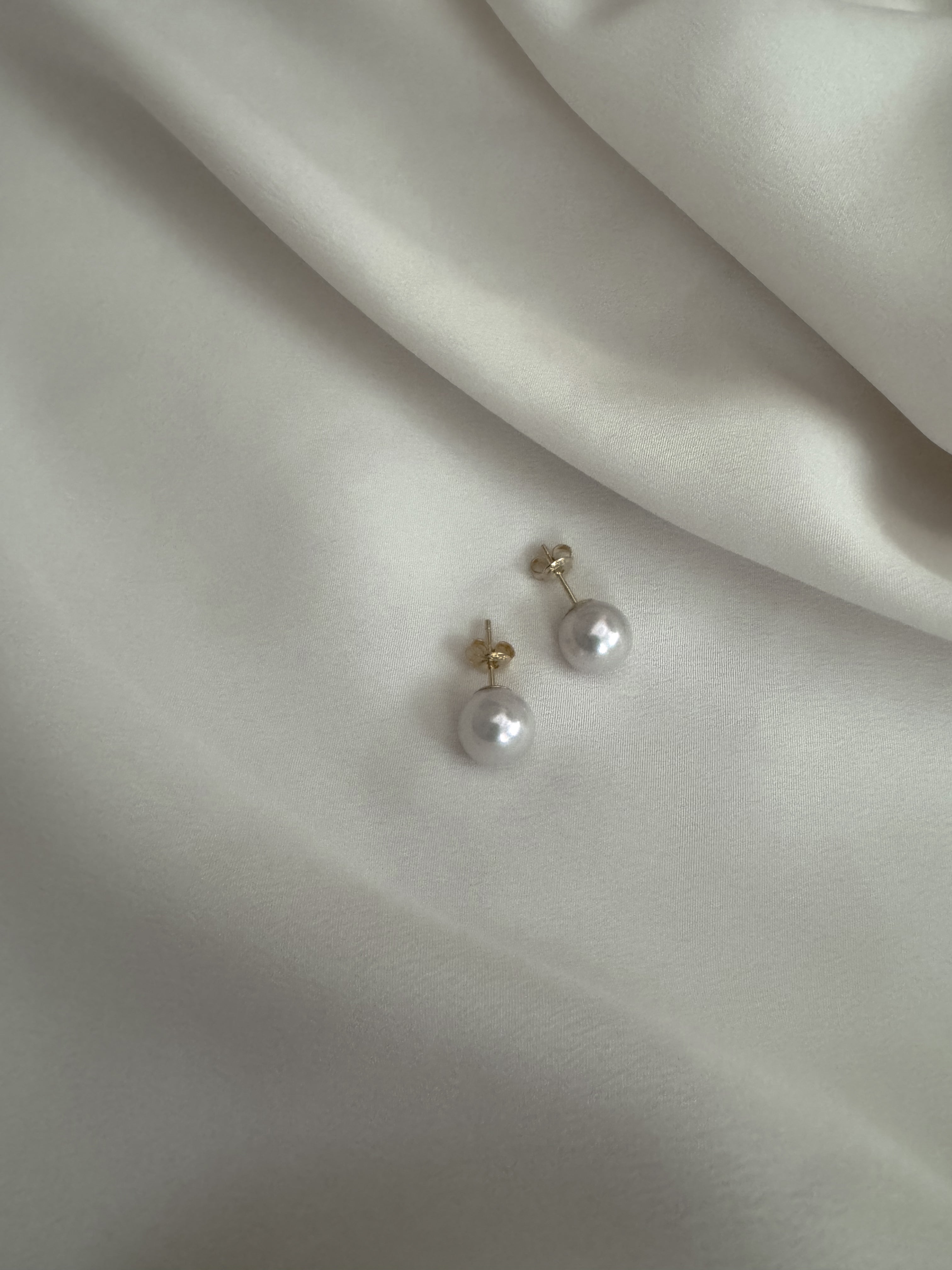 Handmade Freshwater Pearl Necklace Bracelet Earrings Set
