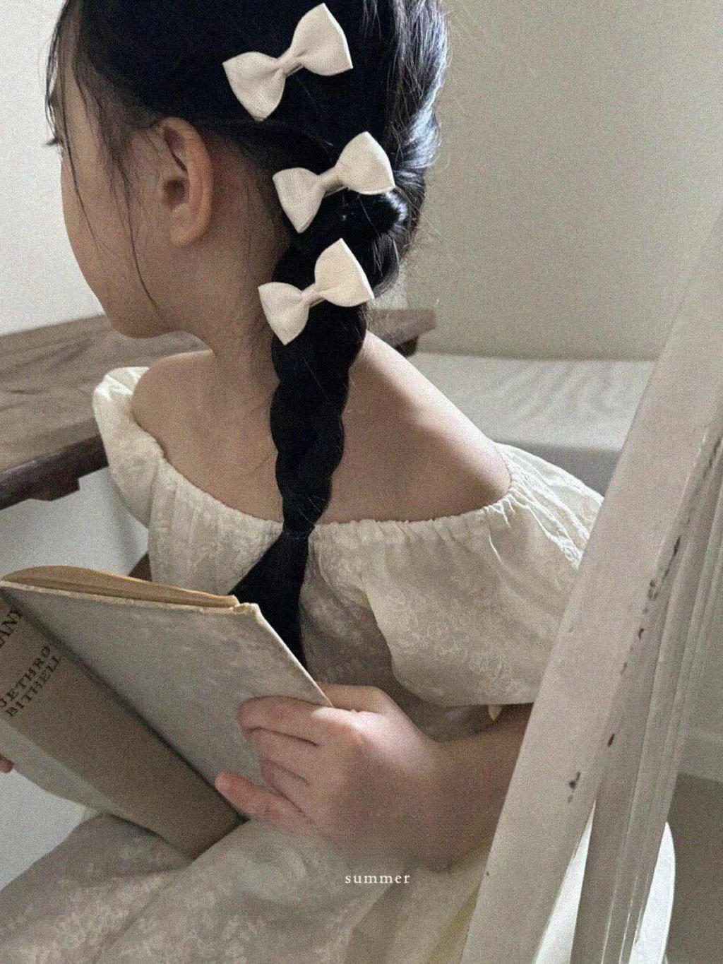 Ribbon Hair Clip *5 Colors