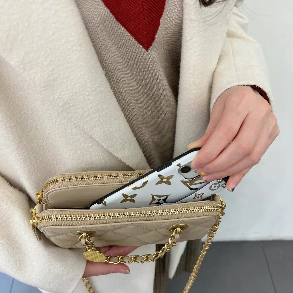 Camillia Quilted Leather Bag *2 Colors in