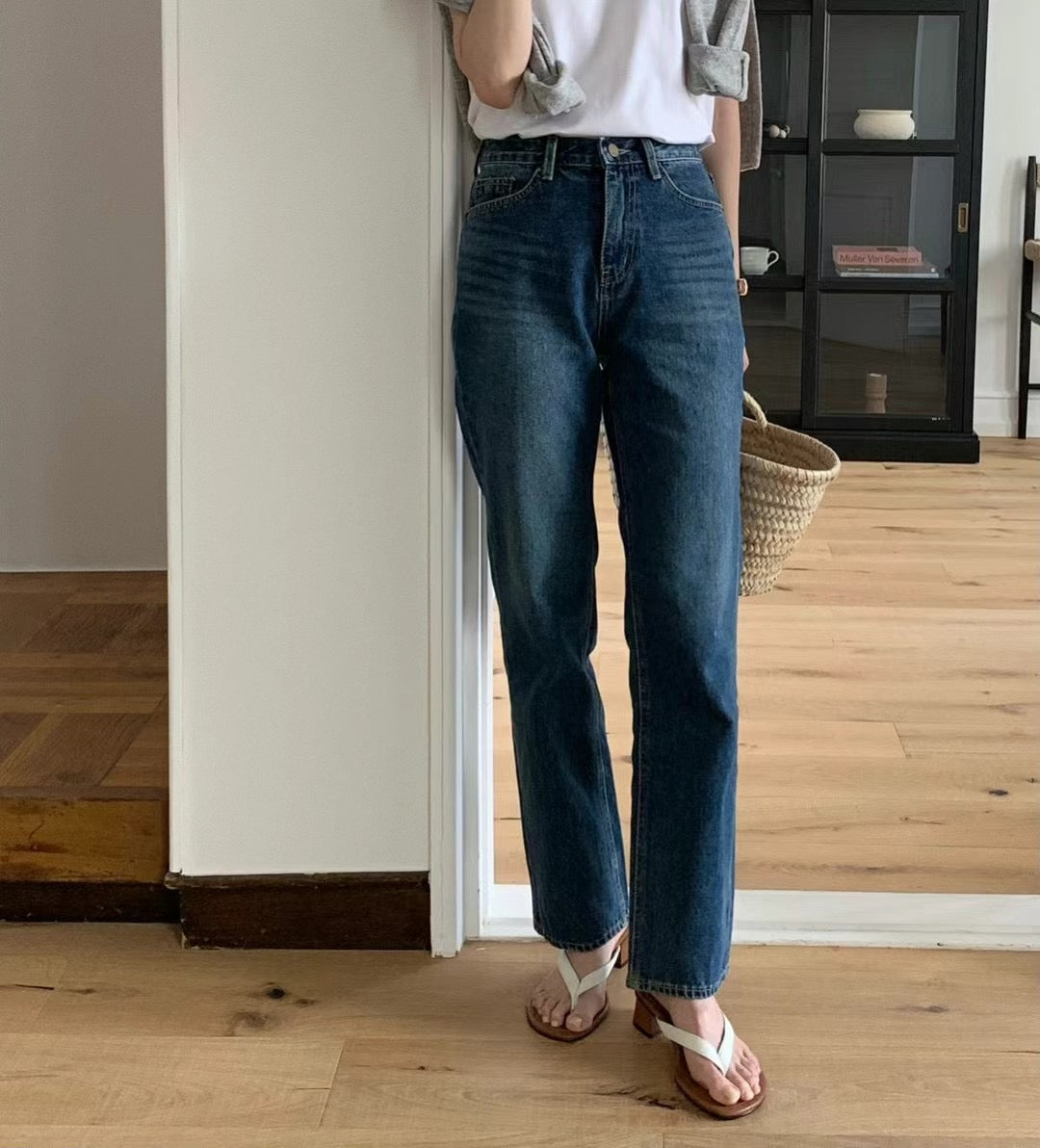 High Slim Denim Jeans
