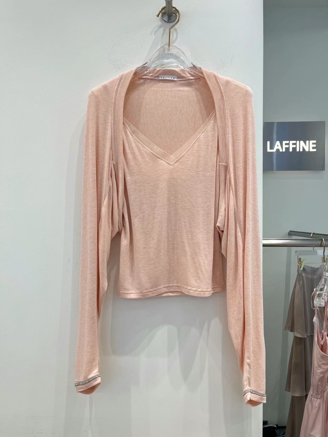 Long Sleeve Modal Two piece Top