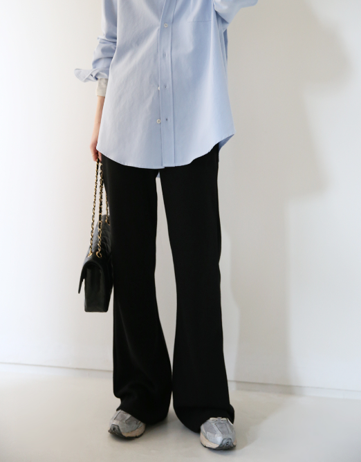 Flared Slim Leg Pants