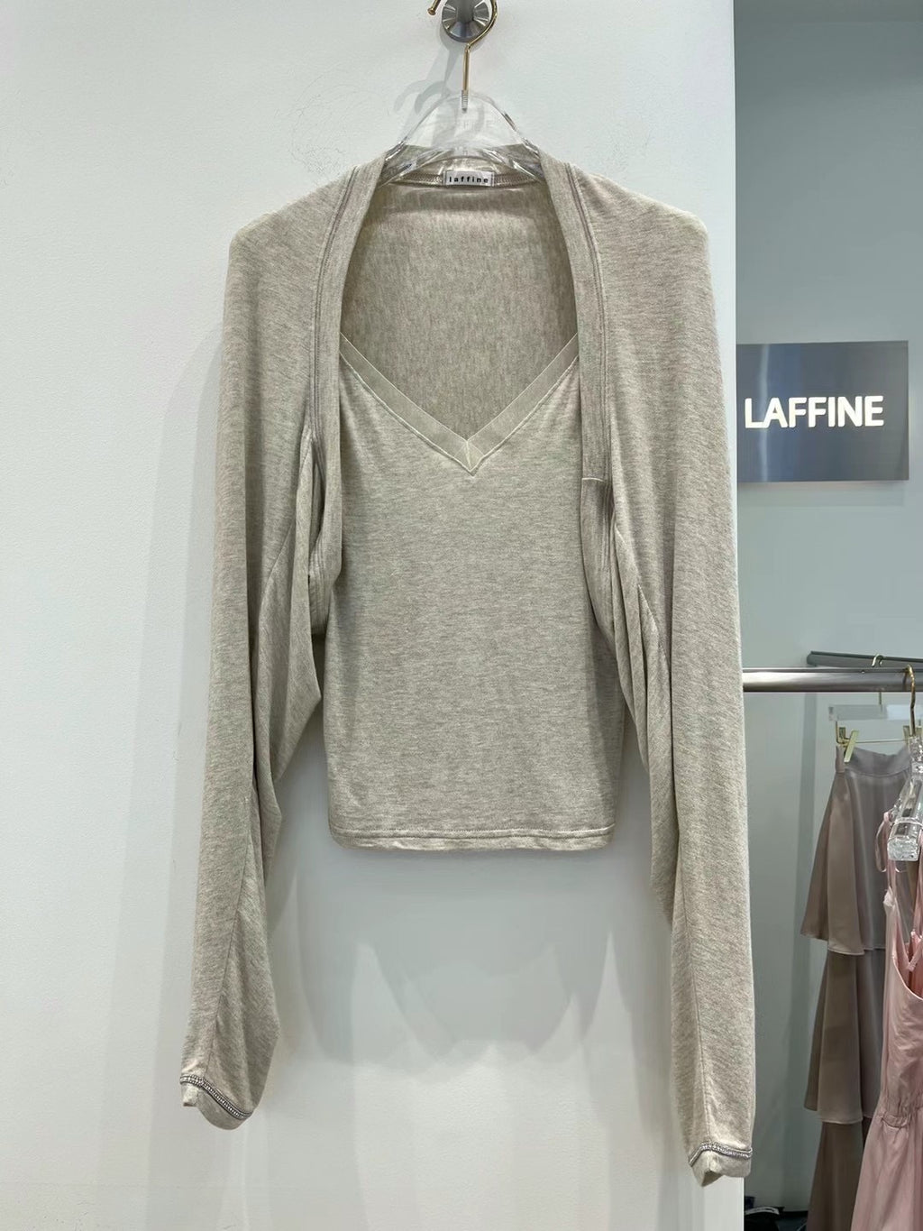 Long Sleeve Modal Two piece Top