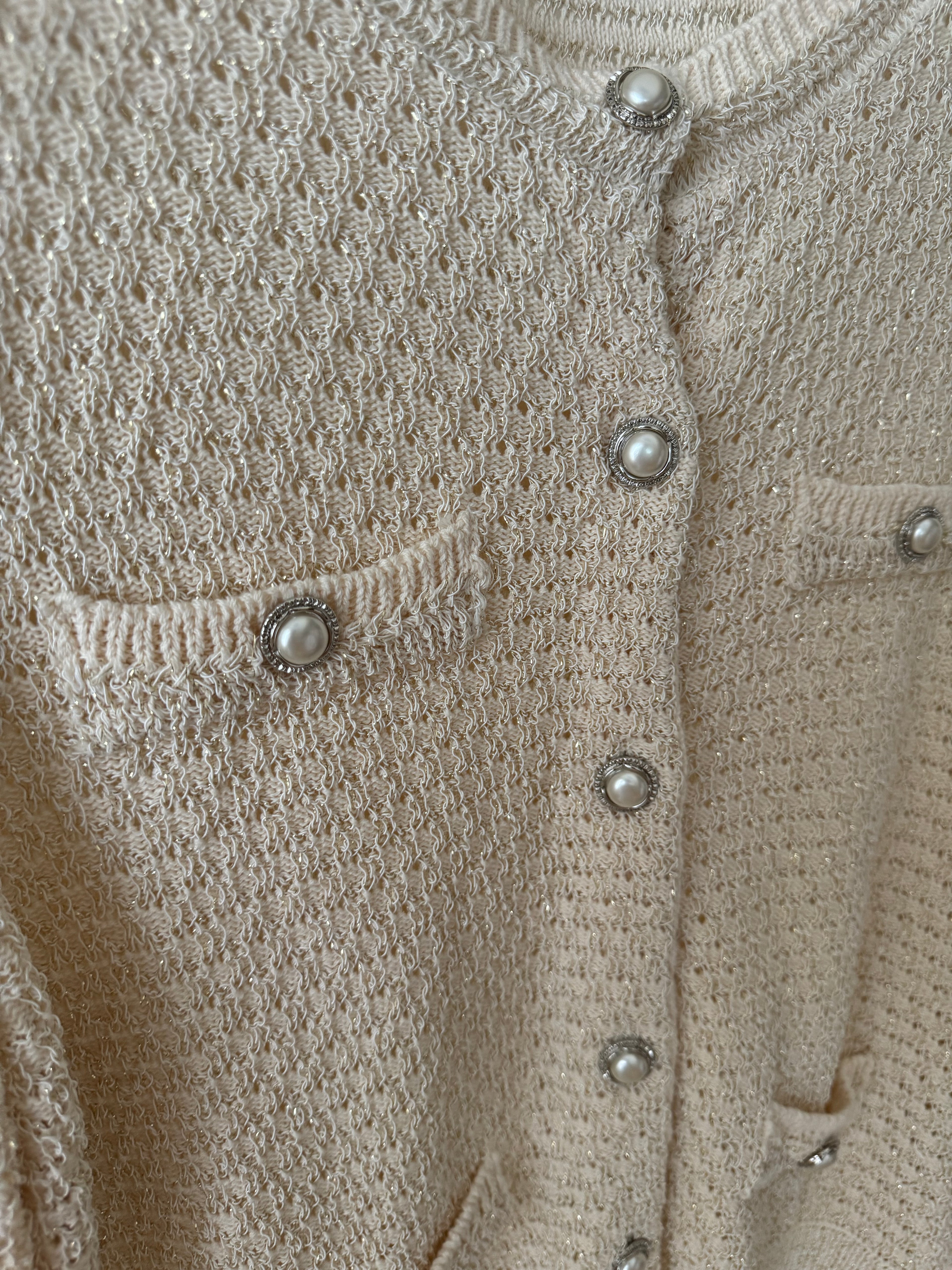Knitted Button-down Cardigan