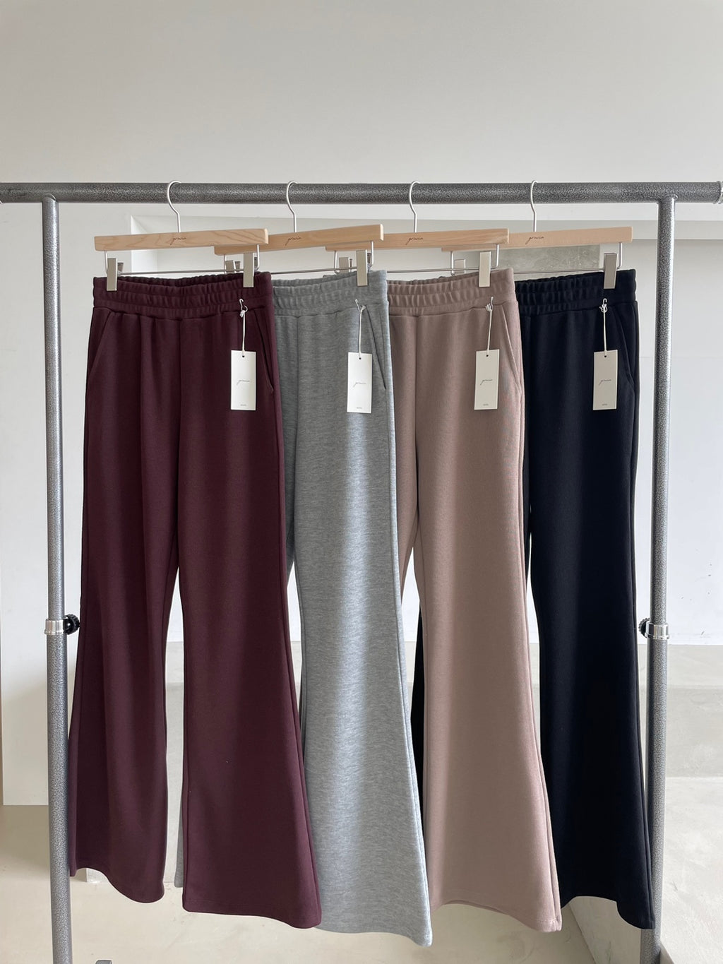 Flared Slim Leg Pants