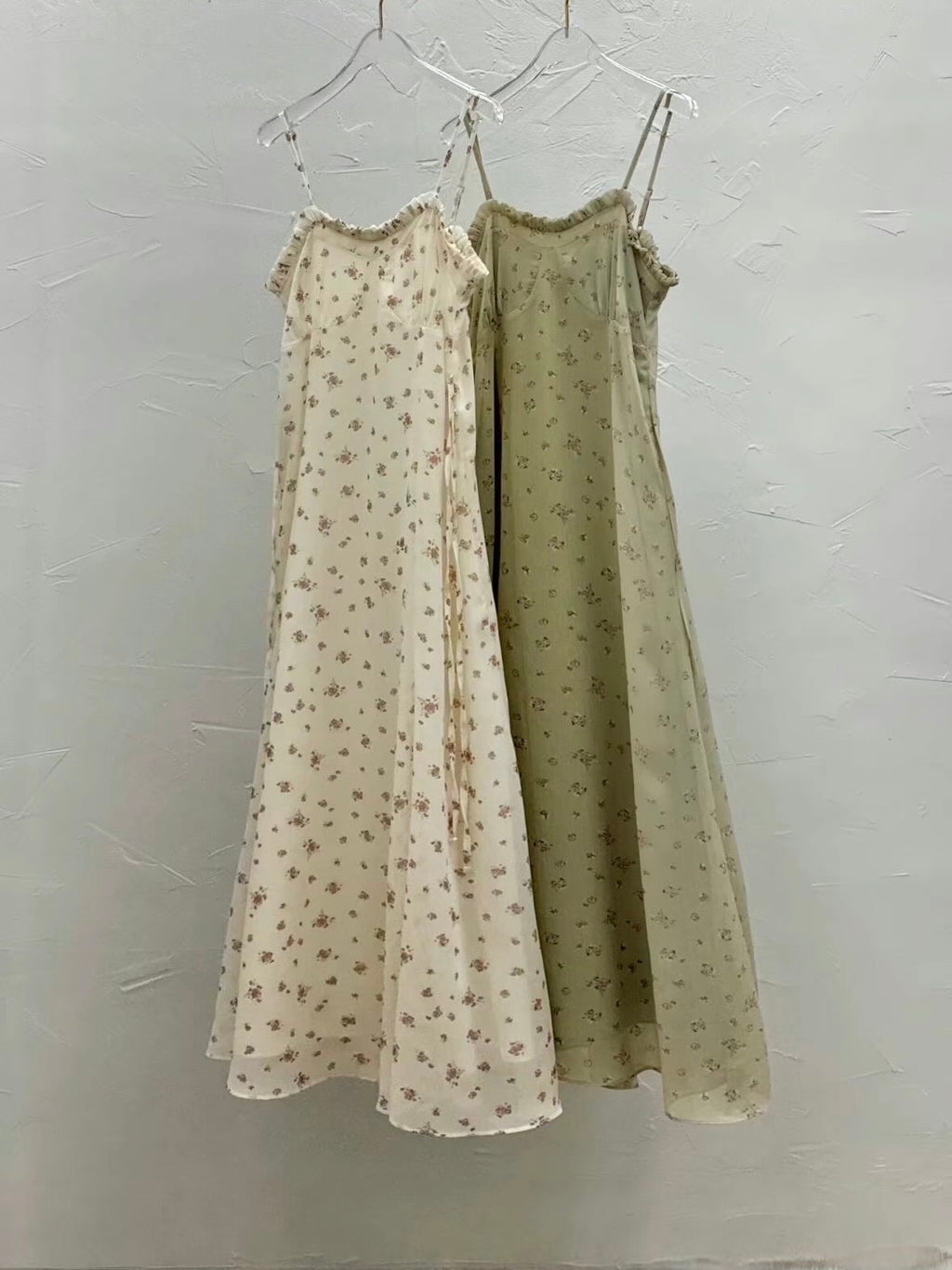 Luxe Floral Cami Midi Dress