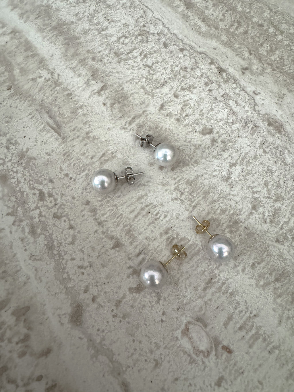 Handmade Freshwater Pearl Necklace Bracelet Earrings Set