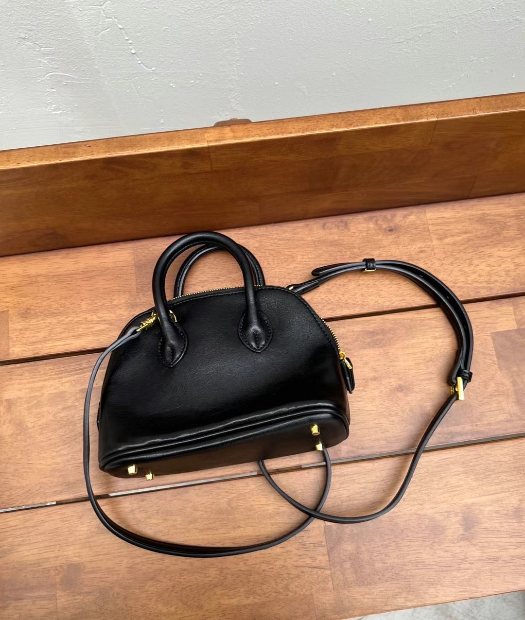 Rama Classic Black Mini Bowling Bag