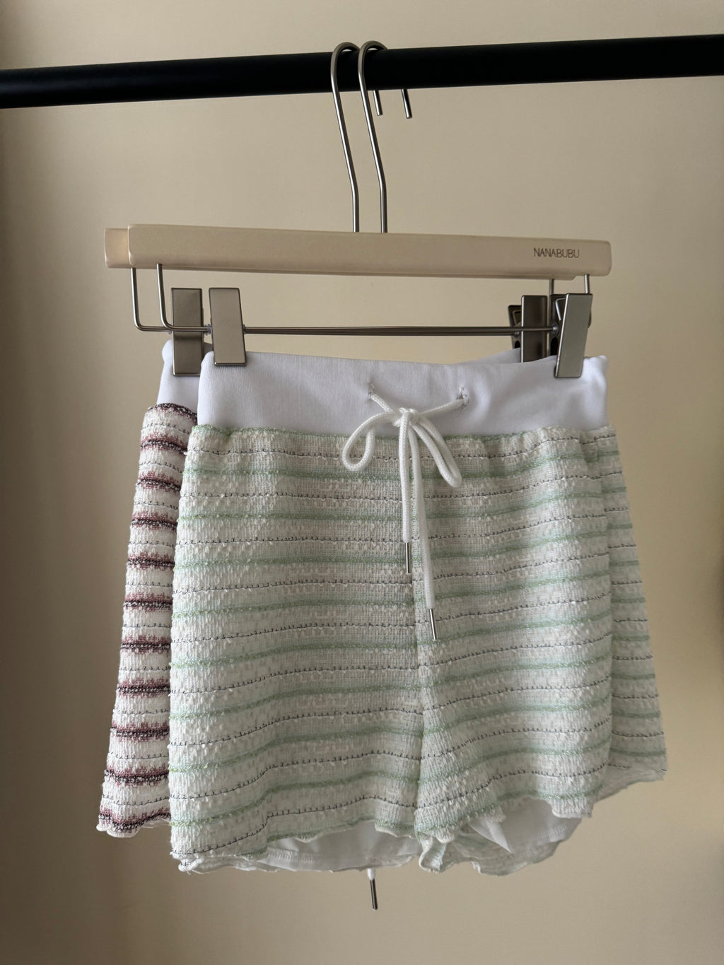 Striped Tee Shorts Set