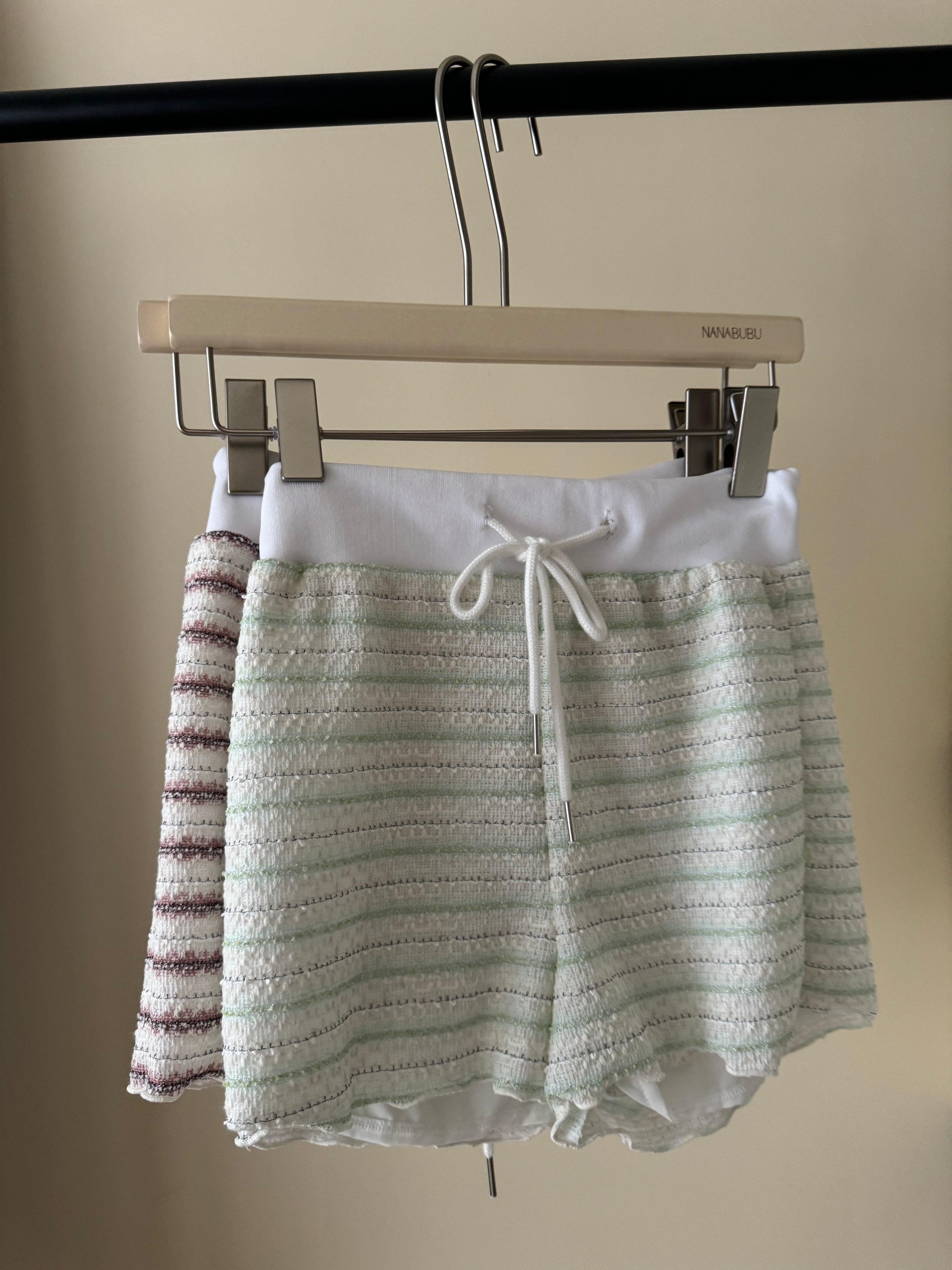 Striped Tee Shorts Set