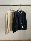 Half-Zip Windbreaker Jacket *2 Colors