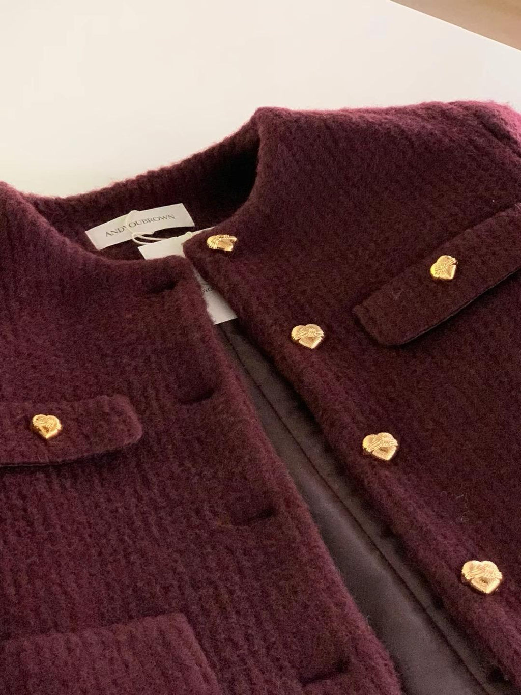Round Neck Ribbed-Knit Cardigan *3 Colors
