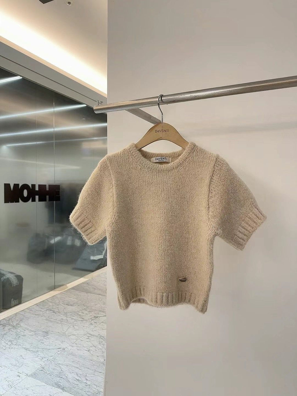 Short Sleeve Knitted Sweater *3 Colors