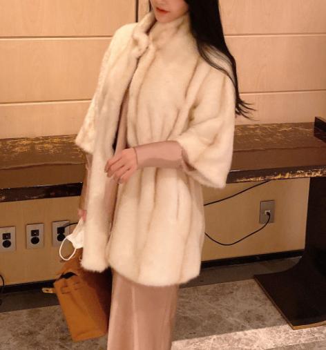 Slim Waist Oversized Fur Coat *4 Colors