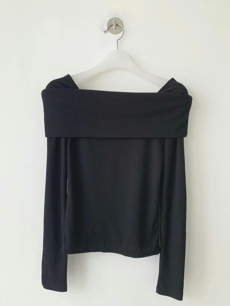 Long Sleeved Ribbed Top *3 Colors