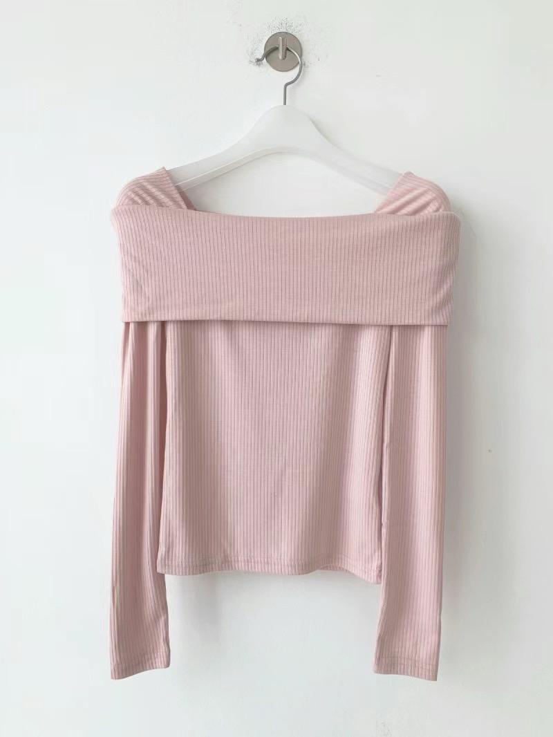 Long Sleeved Ribbed Top *3 Colors