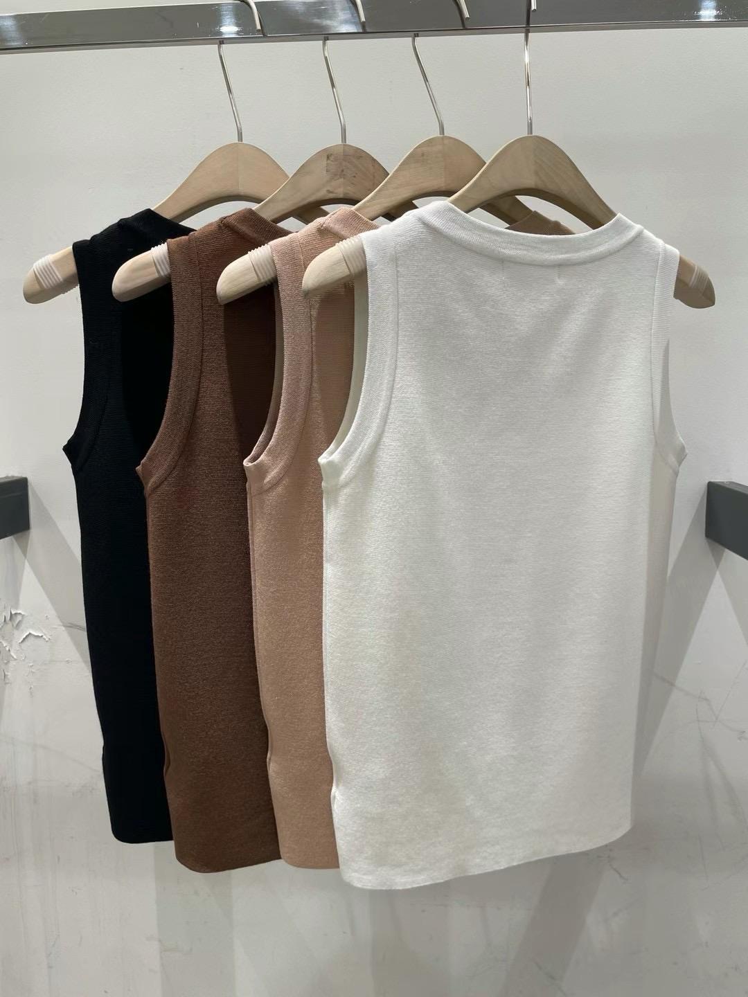 Scoop Neck Sleeveless Knit Tank-top *4 Colors