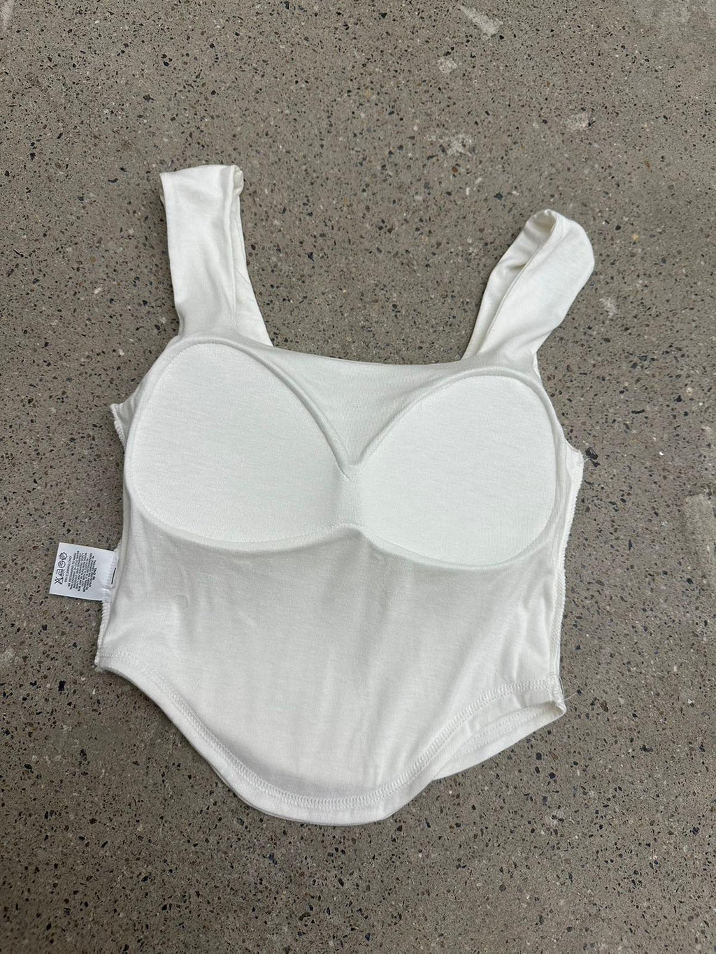 Padded Cropped Tank-top *3 Colors