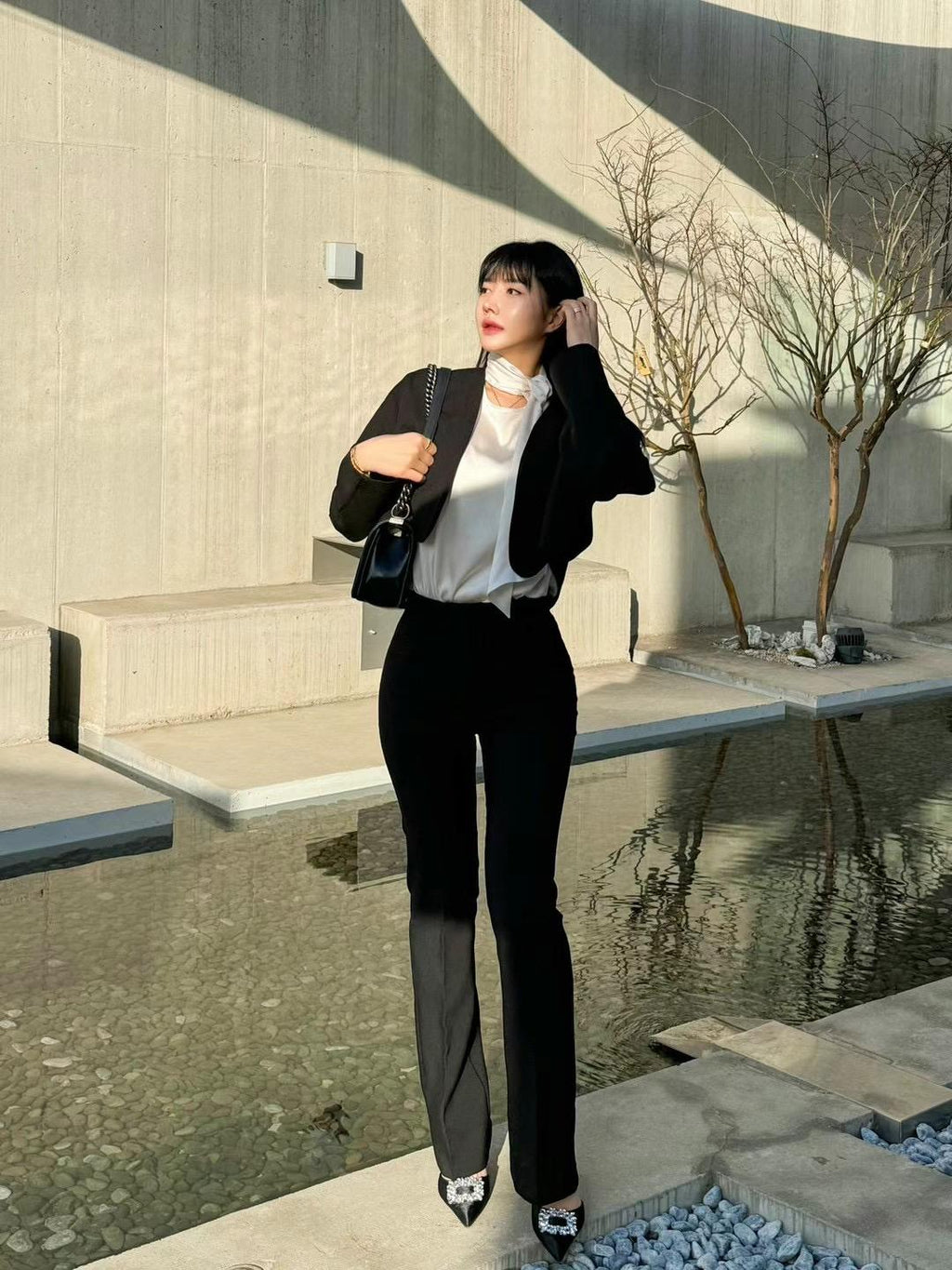 Straight-leg Suit Trouser *2 Colors