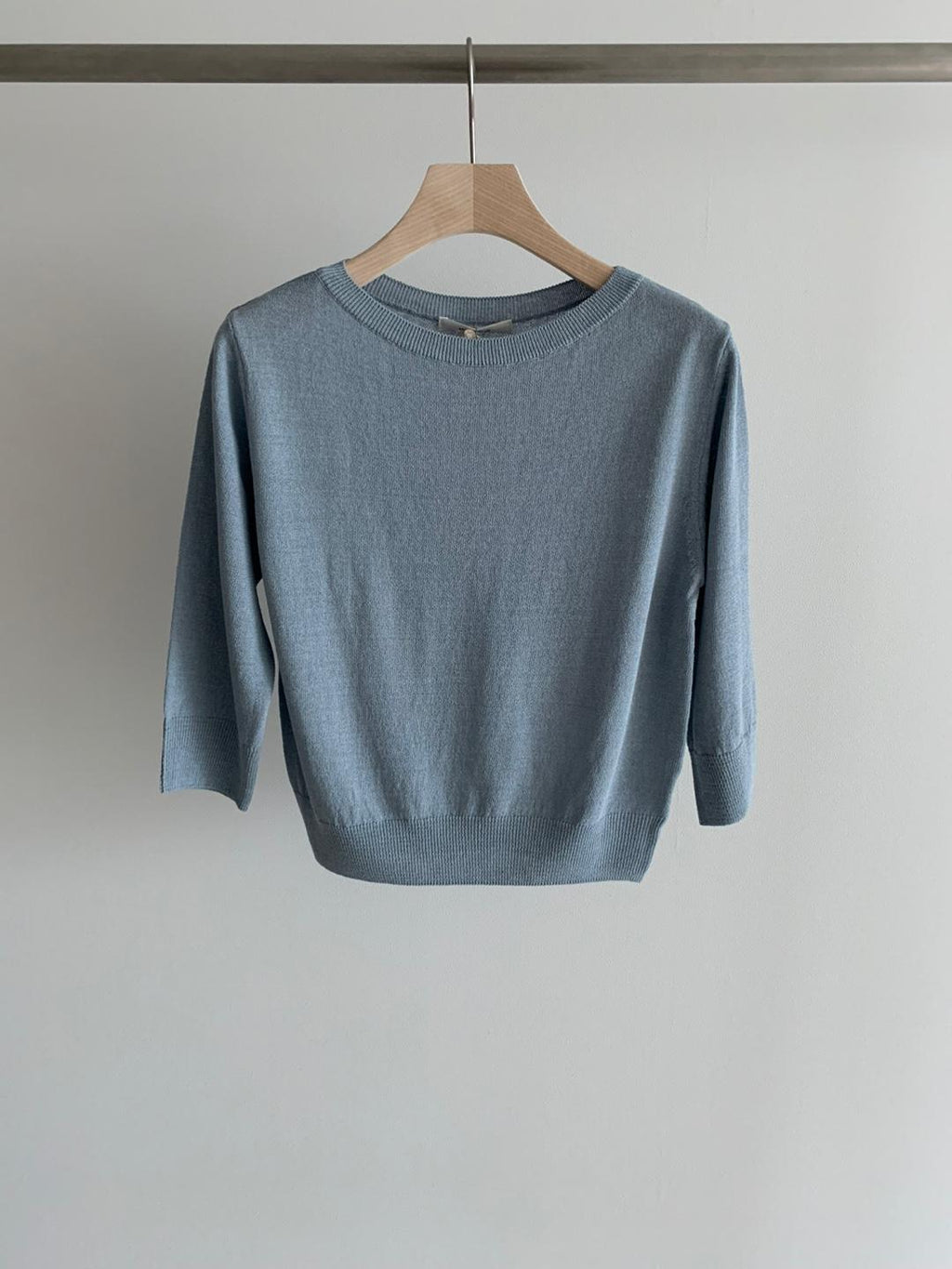 Casual Boat Neck Knit Top *3 Colors