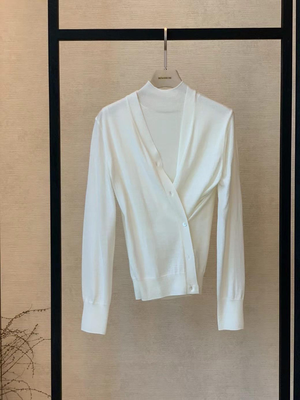 Knit Cardigan & Sleeveless Top Set *2 Colors