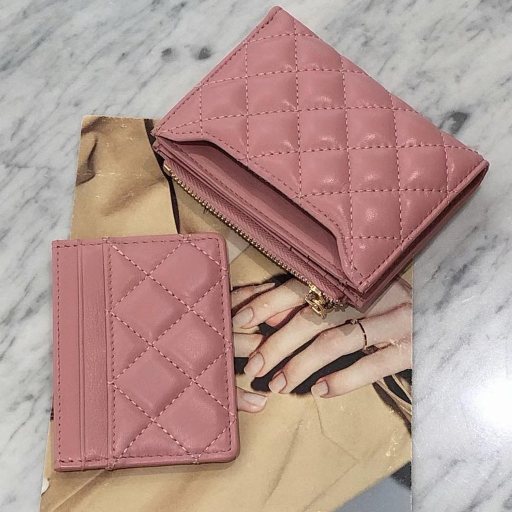 Quilted Wallet w/ Cardholder *3 Colors