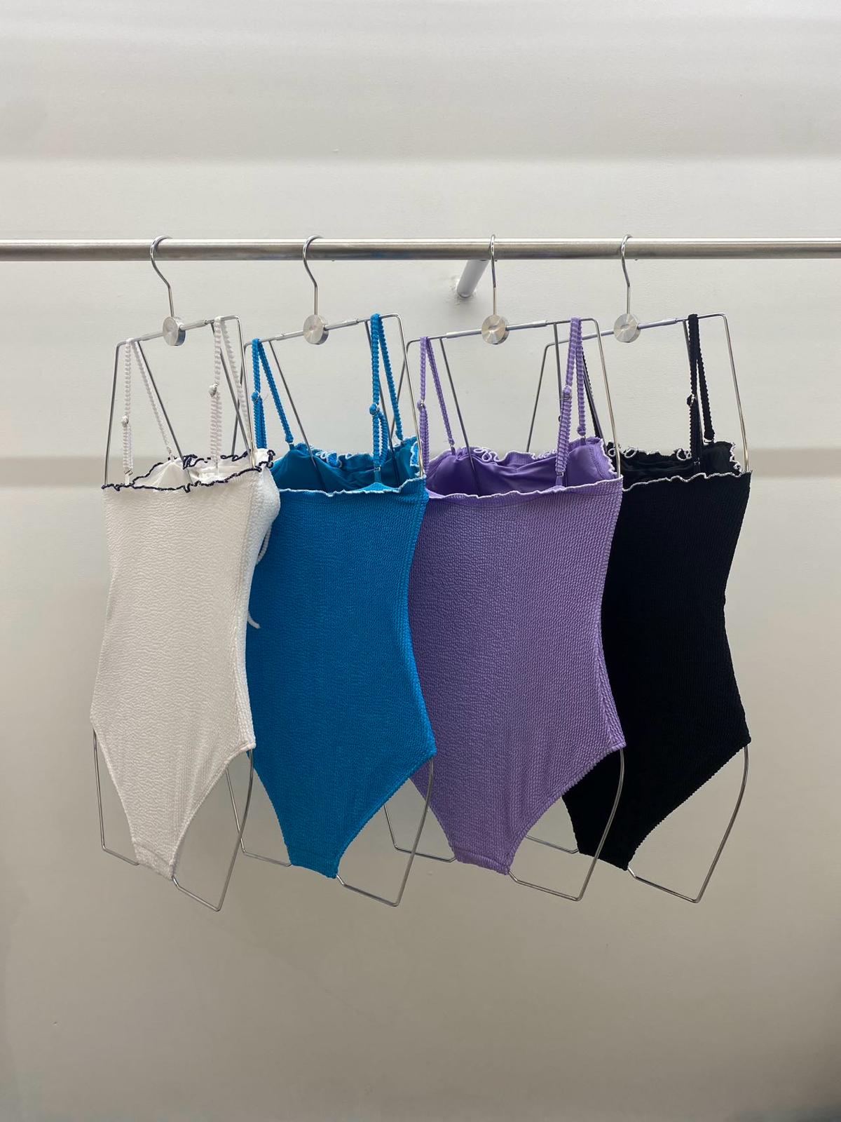 Ribbed Swimsuit Bodysuit *4 Colors